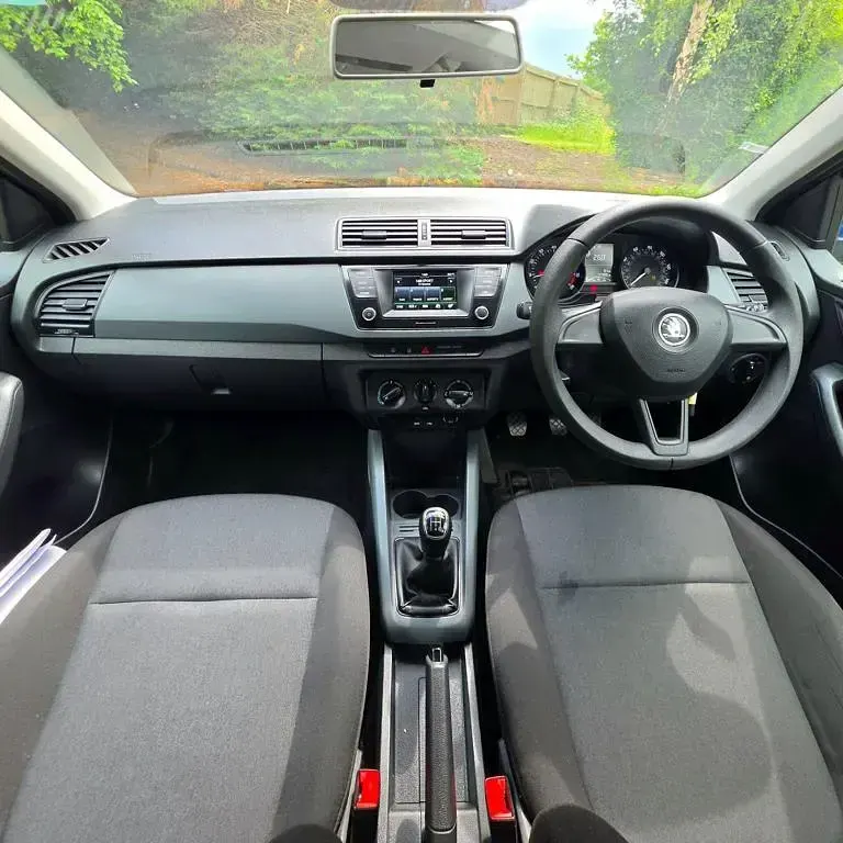 Used Skoda Fabia 2017 Blue Hatchback