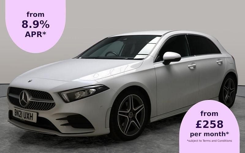 White Used 2021 Mercedes A180 Executive Hatchback | £17,812 (Fair price) - Image 1/2