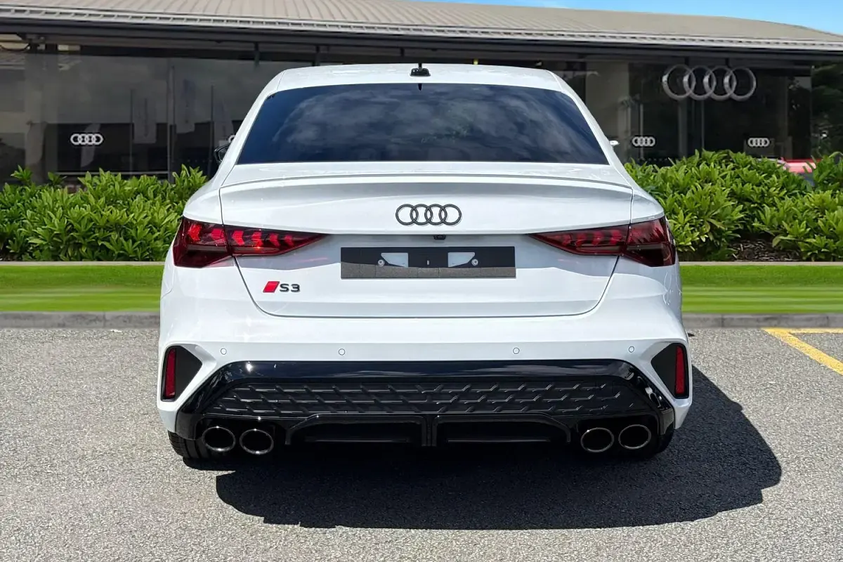 New Audi S3 Black Edition 333 HP (244 kW) 2026 White Sedan
