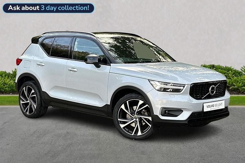 Silver Used 2020 Volvo XC40 R-Design Pro SUV | £24,649 (Good price) - Image 1/4