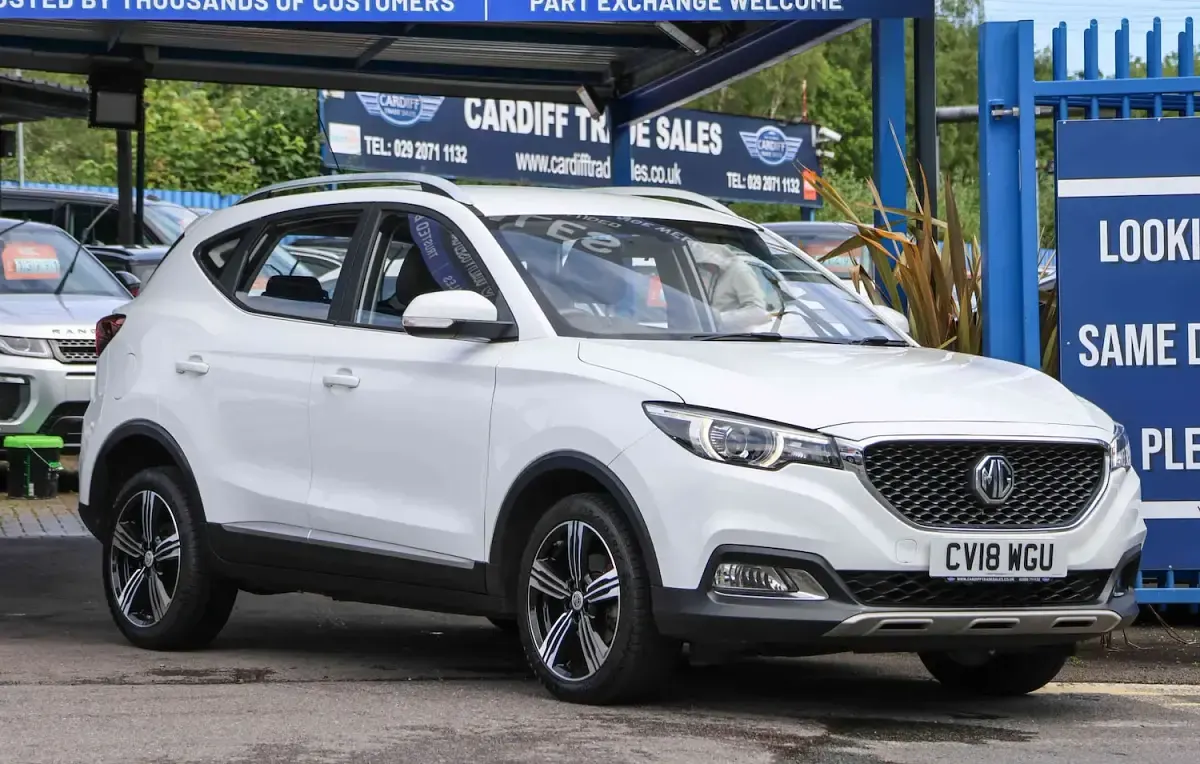 Used MG ZS Excite 106 HP (77 kW) 2021 Blue SUV
