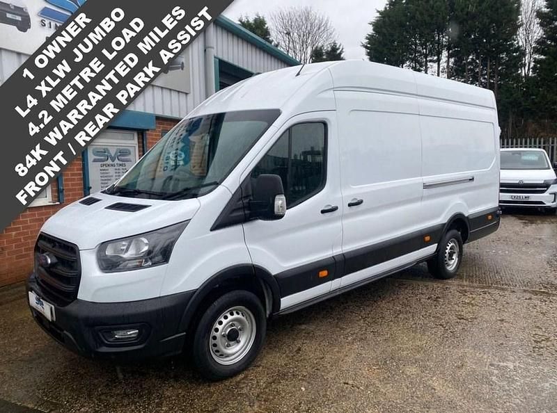 Used Ford Transit 130 HP (95 kW) 2023 White Van
