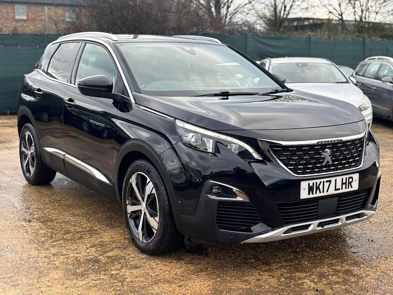 Used Peugeot 3008 GT-line 2017 Black Hatchback