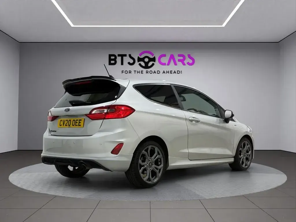 Used Ford Fiesta ST-Line 100 HP (73 kW) 2020 Silver Hatchback