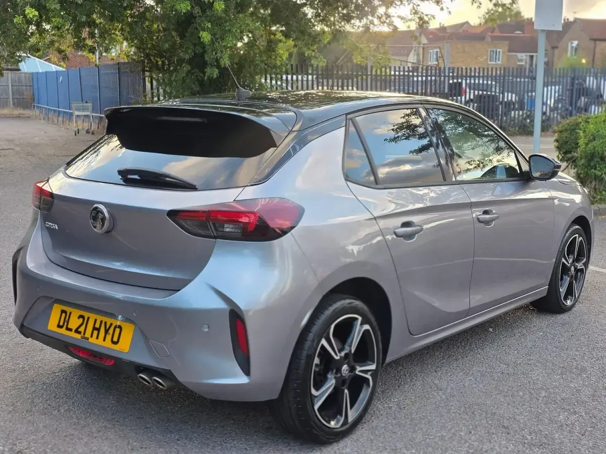Used Vauxhall Corsa SRi 100 HP (73 kW) 2021 Grey Hatchback
