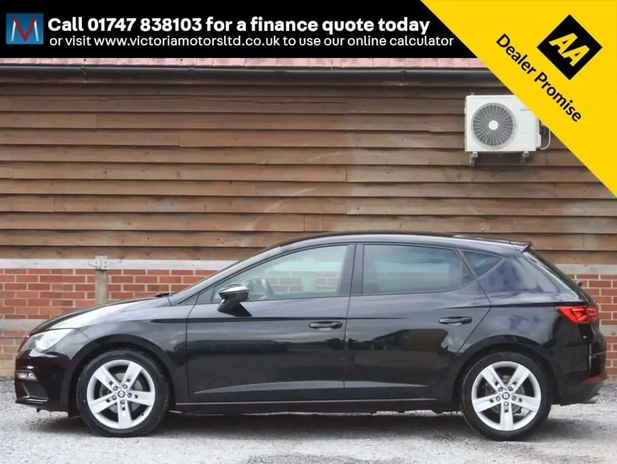 Used Seat Leon FR 150 HP (110 kW) 2019 Black Hatchback