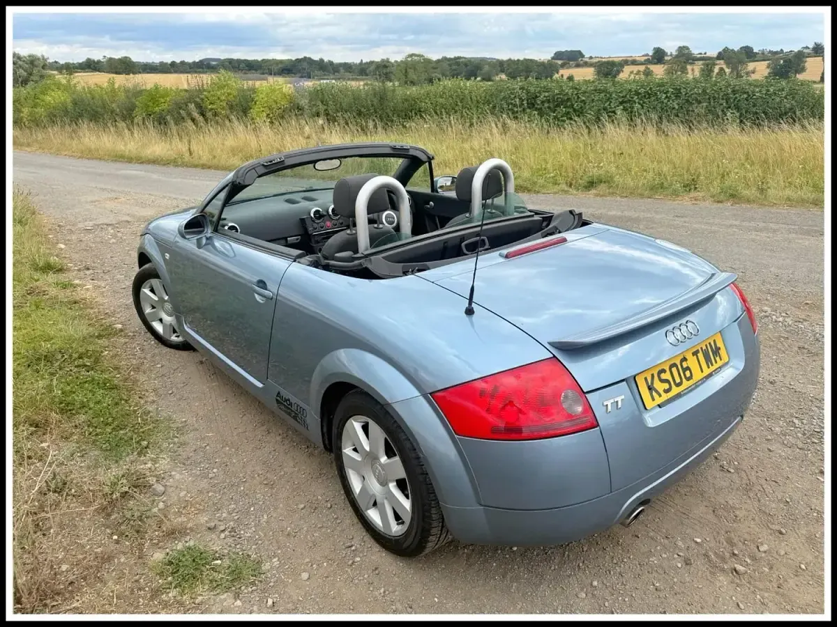 Used Audi TT Roadster Design 2006 Blue Cabriolet