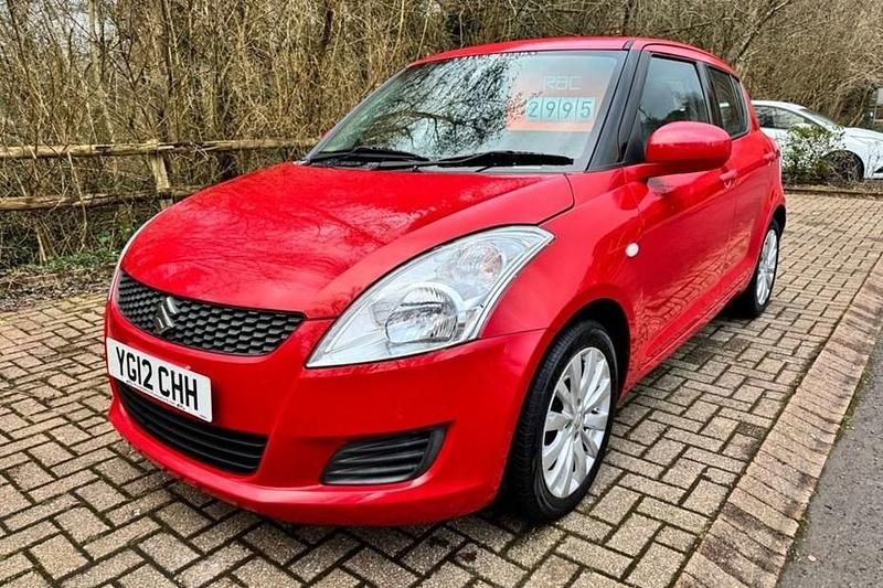 Used Suzuki Swift SZ3 94 HP (69 kW) 2012 Red Hatchback