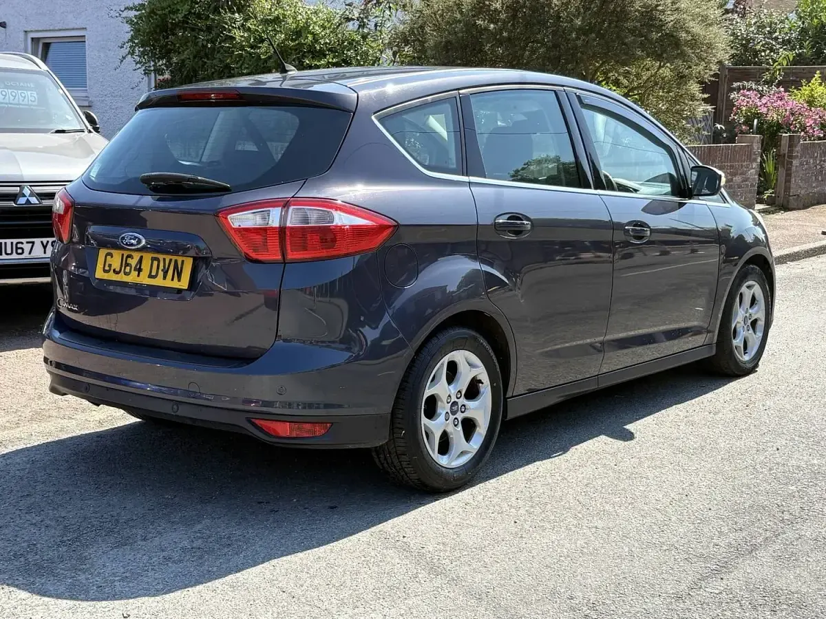 Used Ford C-MAX Zetec 113 HP (83 kW) 2014 Blue MPV