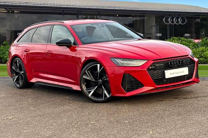Red Used 2023 Audi RS6 Design Estate | £87,990 (Good price) - Image 1/4