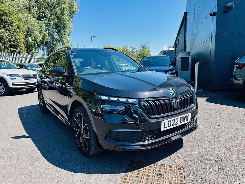 Black Used 2022 Skoda Kamiq Monte Carlo SUV | £19,282 (Fair price) - Image 1/3