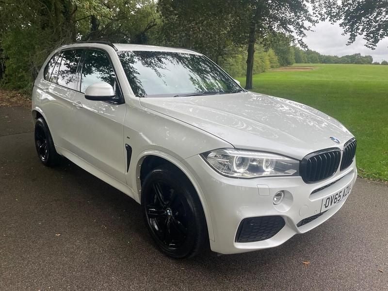 White Used 2015 BMW X5 M Sport SUV | £12,995 (Good price) - Image 1/4