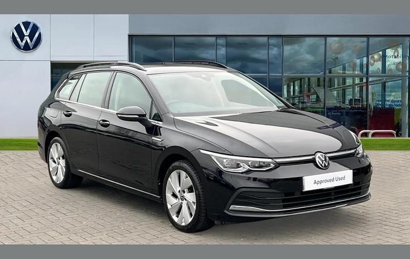 Black Used 2022 VW Golf VIII Style Estate | £19,550 (Fair price) - Image 1/4