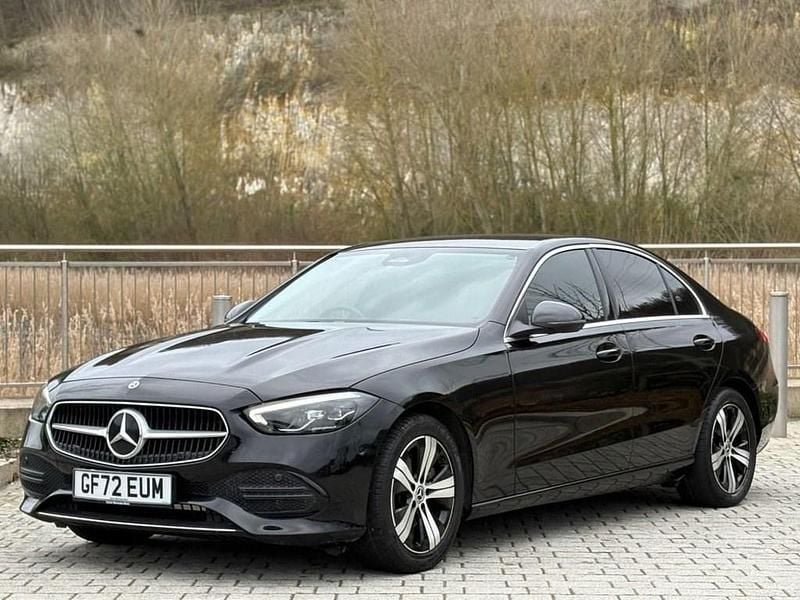Used Mercedes C200 2022 Black Sedan