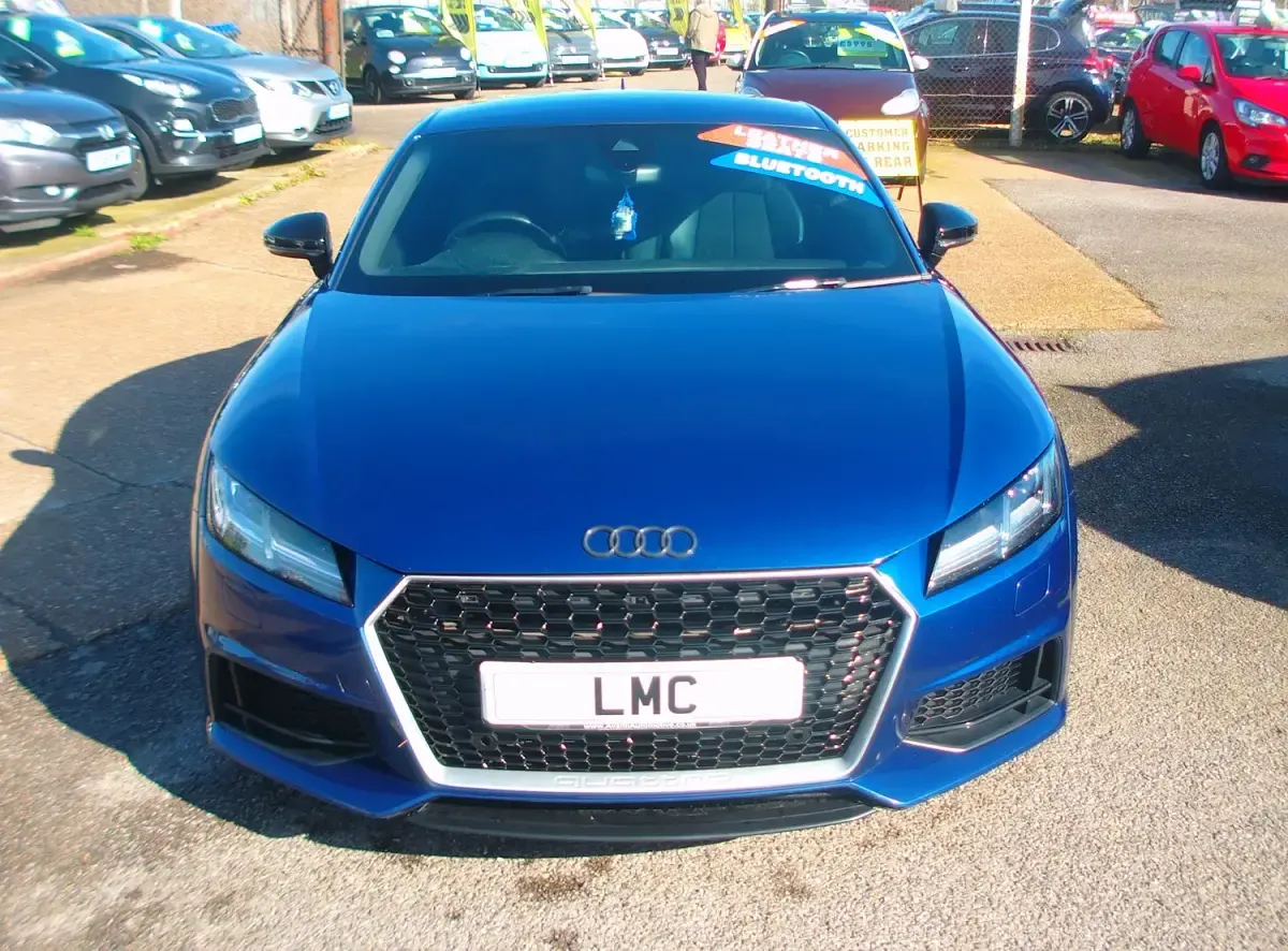 Used Audi TT S-Line 230 HP (169 kW) 2015 Blue Coupe