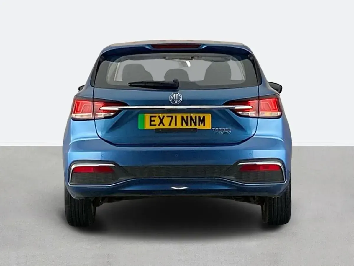 Käytetty MG MG5 EV Excite 114 kW (156 HP) 2021 Sininen Farmari