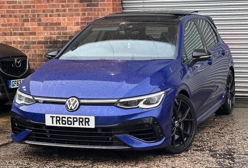 Used VW Golf VII R 2021 Blue Hatchback