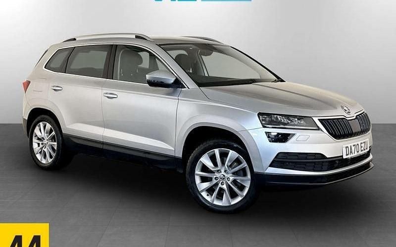 Silver Used 2020 Skoda Karoq SE L SUV | £14,595 (Super price) - Image 1/2