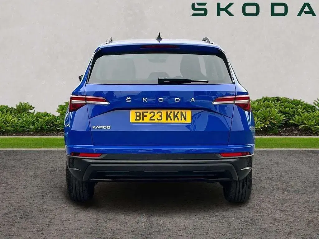 Used Skoda Karoq SE Drive 108 HP (79 kW) 2023 Blue SUV