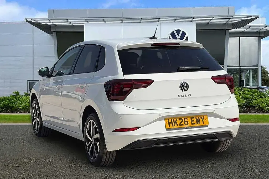 New VW Polo Match 95 HP (69 kW) 2026 White Hatchback