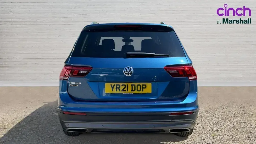 Used VW Tiguan Allspace Match 150 HP (110 kW) 2021 Blue SUV