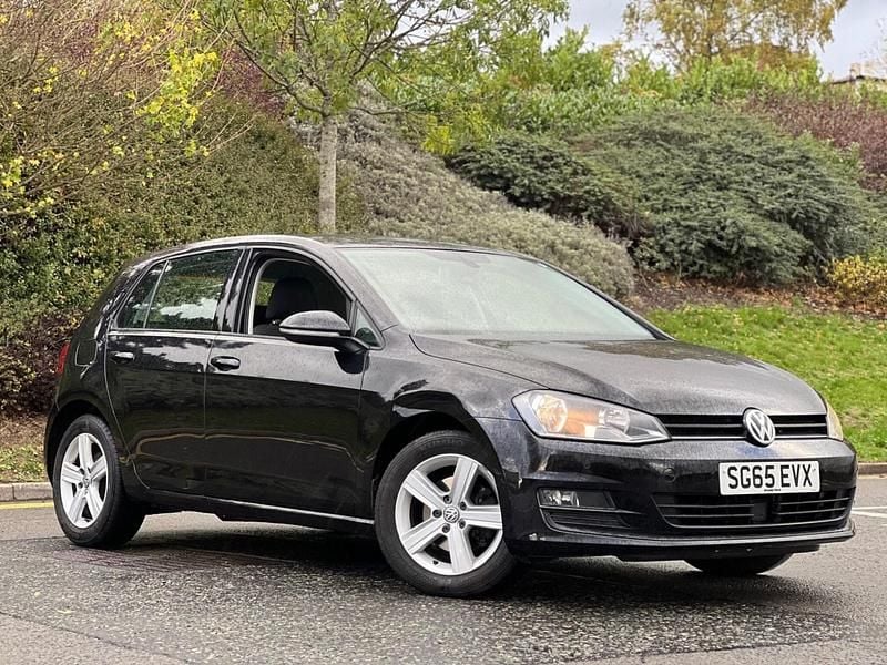 Black Used 2015 VW Golf VII Match Hatchback | £7,995 (Good price) - Image 1/4