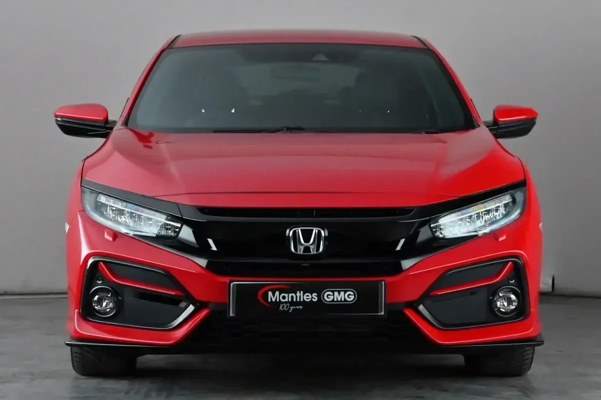 Used Honda Civic Sport 182 HP (133 kW) 2021 Red Hatchback