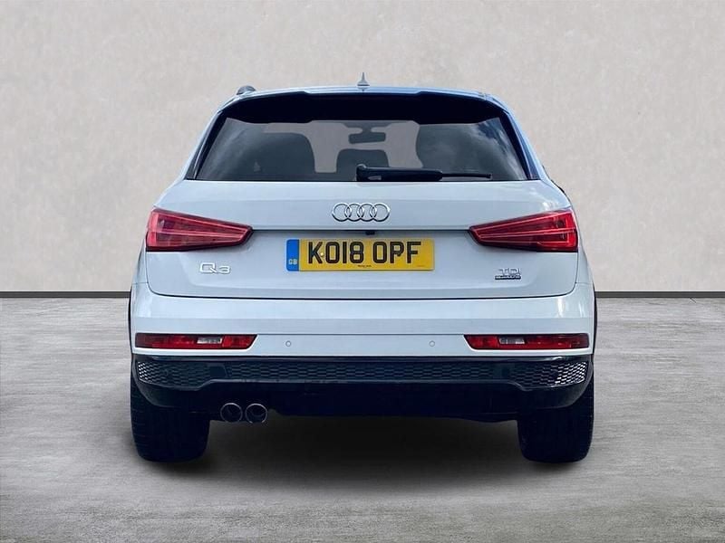 Used Audi Q3 Black Edition 150 HP (110 kW) 2018 White SUV