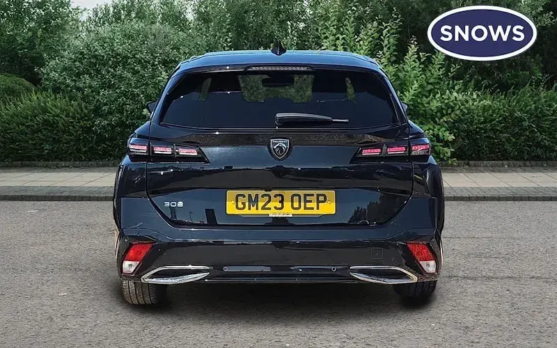 Used Peugeot 308 SW Allure Premium 131 HP (96 kW) 2023 Black Estate