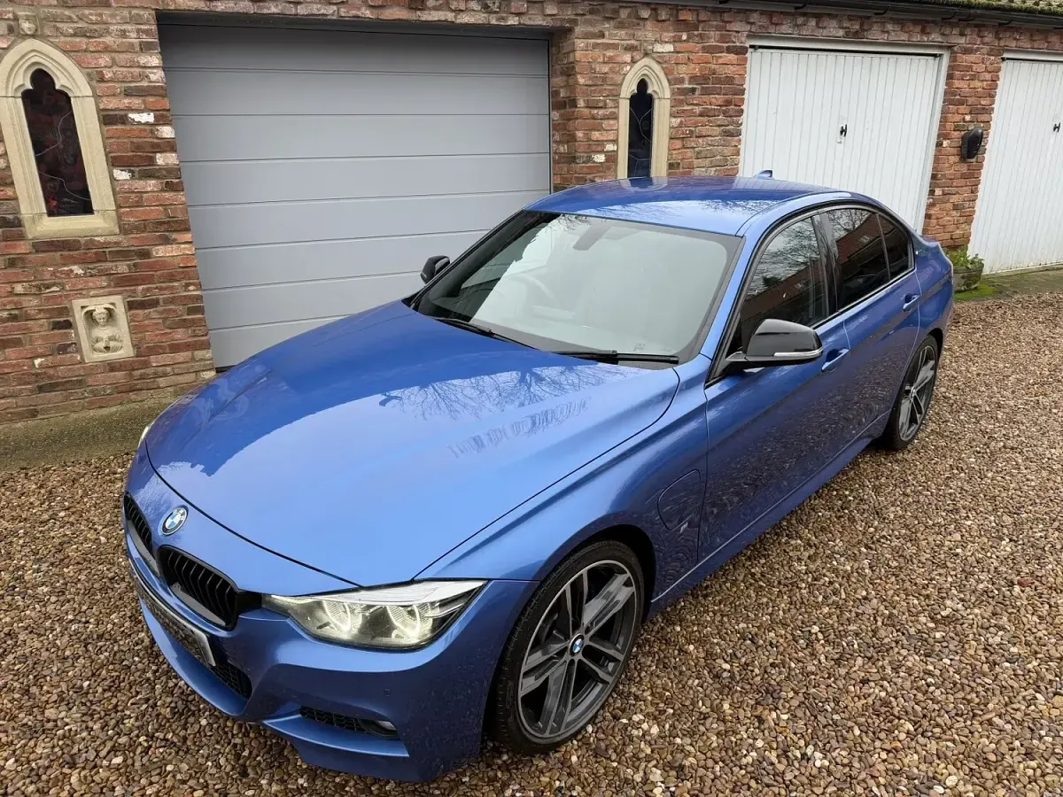 Used BMW 330e M Sport 2018 Blue Sedan