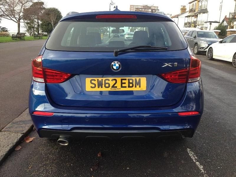 Begagnad BMW X1 M Sport 2012 Blå SUV