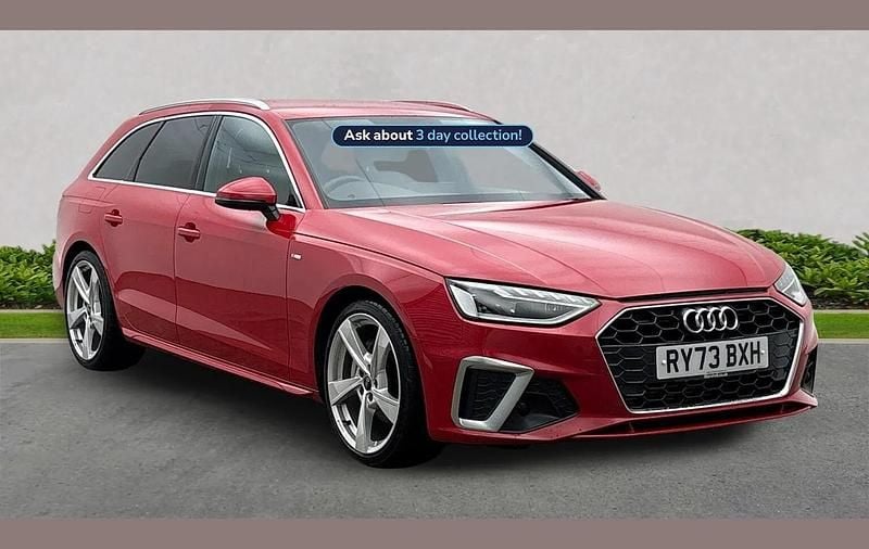 Used Audi A4 S-Line 204 HP (150 kW) 2024 Red Estate