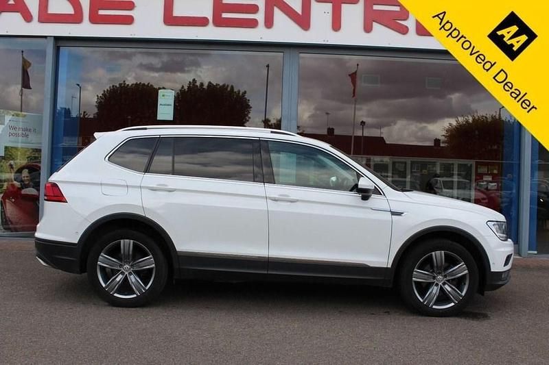 Used VW Tiguan Allspace Match 150 HP (110 kW) 2019 White SUV
