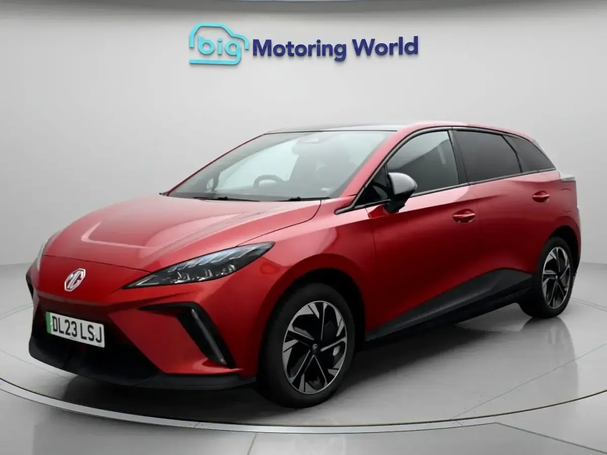 Used MG MG4 EV Trophy 319 kW (435 HP) 2023 Red Hatchback