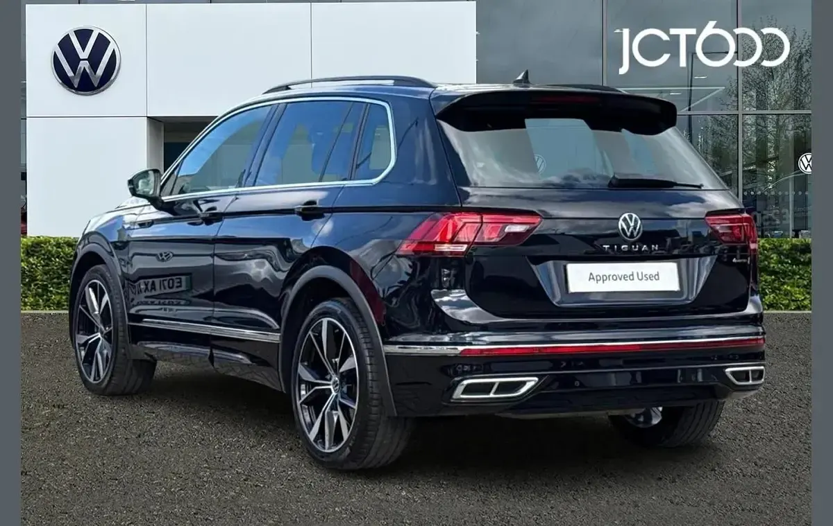 Used VW Tiguan R-line 190 HP (139 kW) 2022 Black SUV