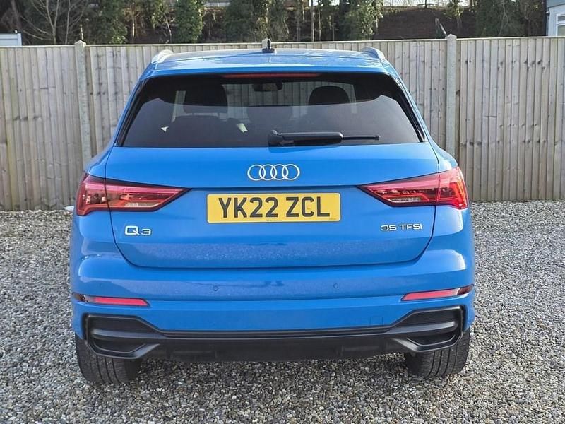 Used Audi Q3 S-Line 150 HP (110 kW) 2022 Blue SUV