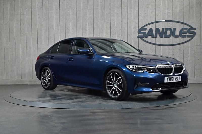 Blue Used 2019 BMW 320 Sport Line Sedan | £19,499 (Good price) - Image 1/4