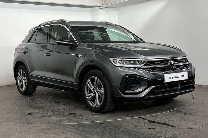 Grey Used 2025 VW T-Roc R-line SUV | £27,995 (Fair price) - Image 1/4