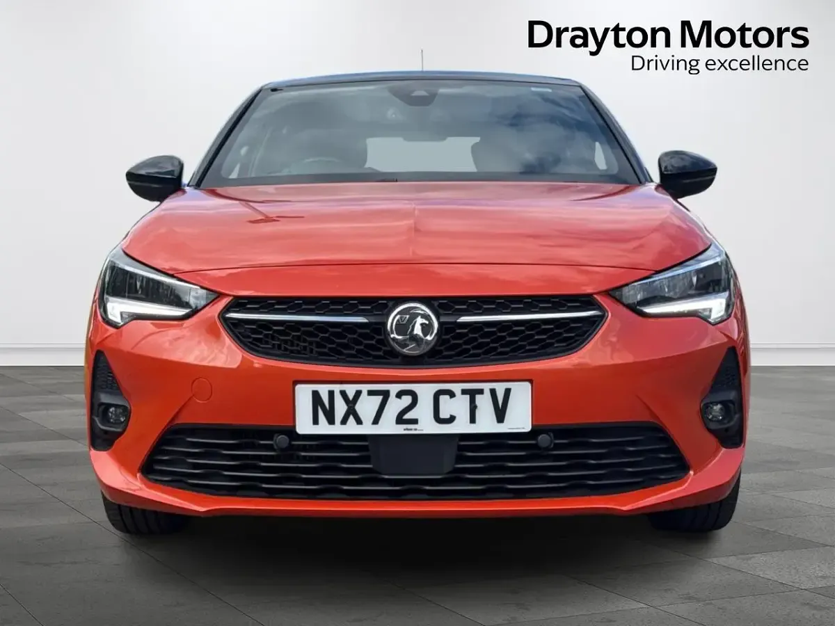 Used Vauxhall Corsa GS Line 100 HP (73 kW) 2022 Orange Hatchback