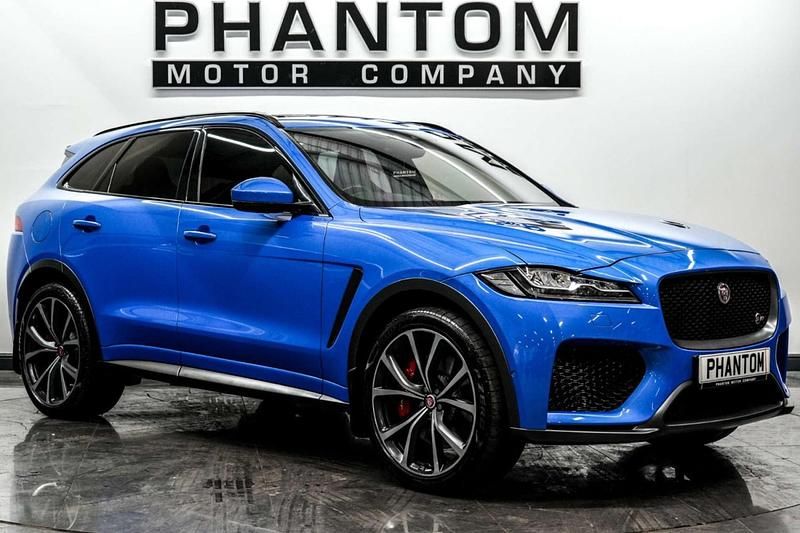 Blue Used 2019 Jaguar F-Pace Supercharged SUV | £35,990 (Good price) - Image 1/4