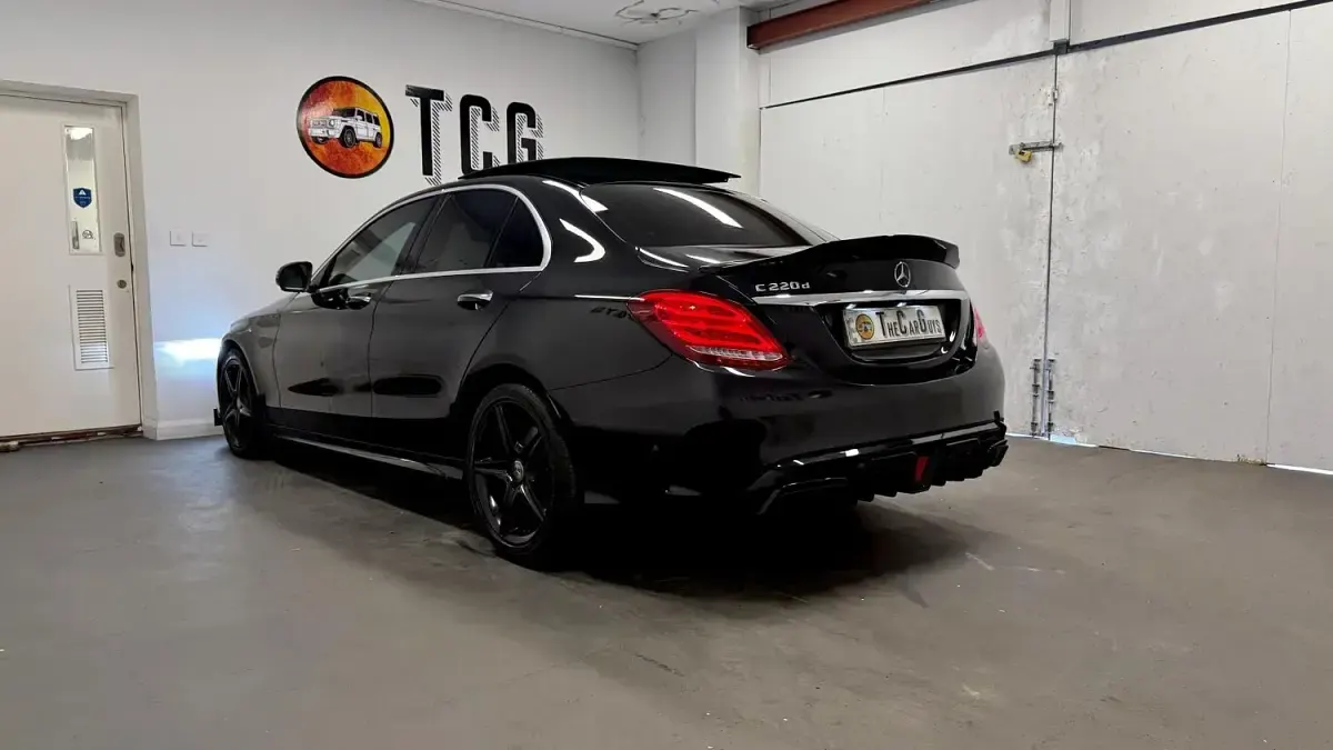 Used Mercedes C220 AMG Line Premium 2017 Black Sedan