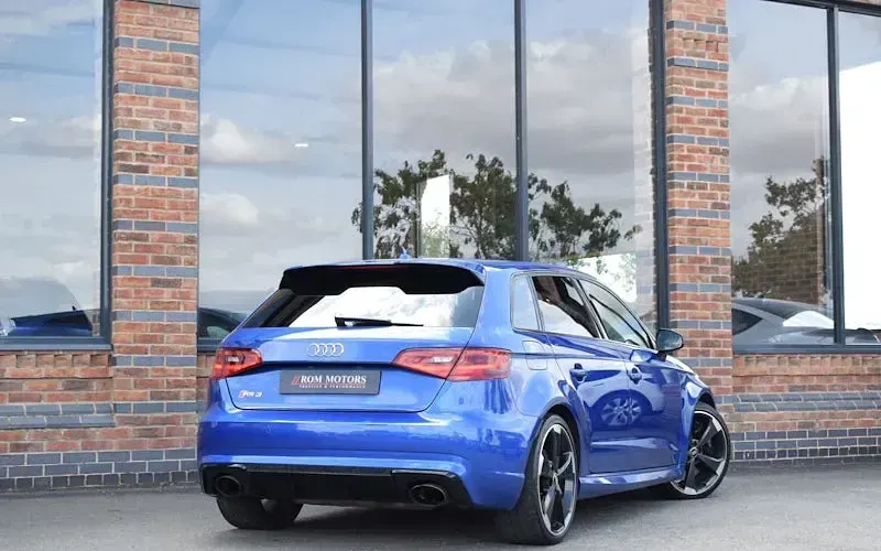 Used Audi RS3 Design 367 HP (269 kW) 2016 Blue Sedan
