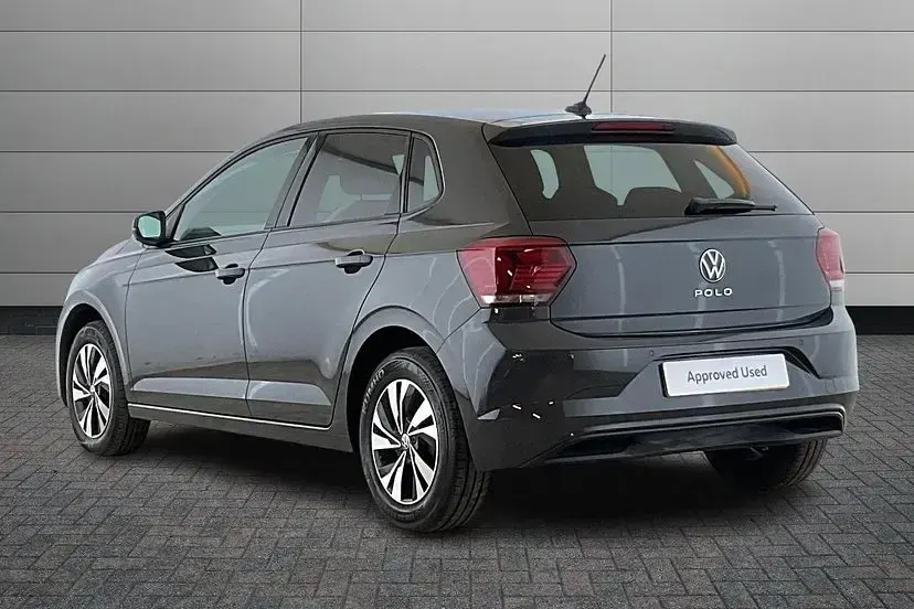 Used VW Polo Match 95 HP (69 kW) 2020 Urano grey Hatchback