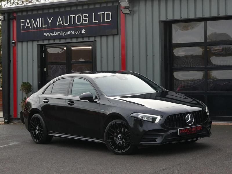 Black Used 2020 Mercedes A250 AMG line Sedan | £17,500 (Good price) - Image 1/4
