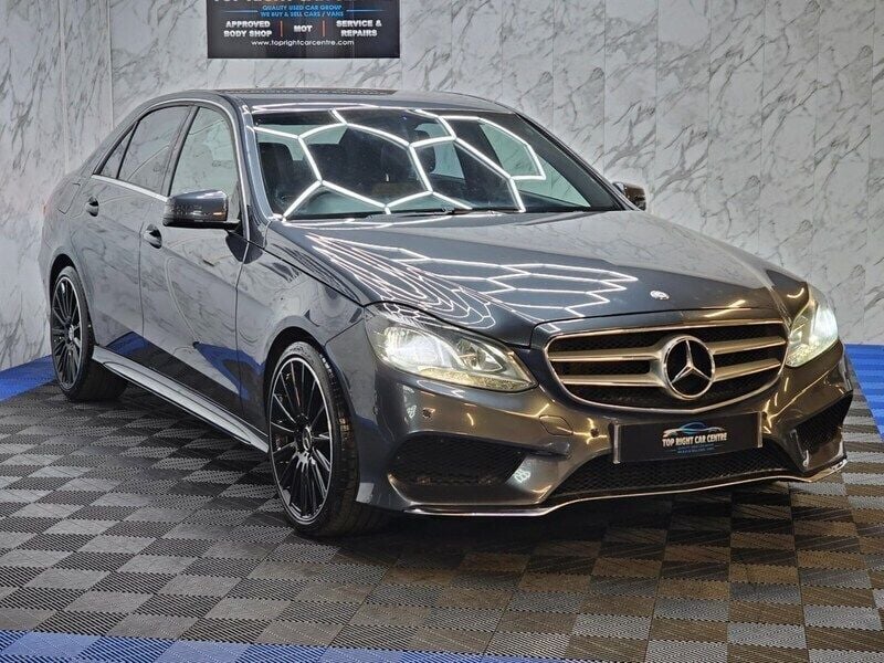 Grey Used 2013 Mercedes E350 AMG Sedan | £7,800 (Fair price) - Image 1/2