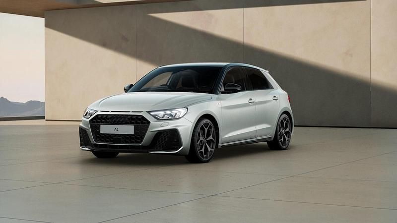 New Audi A1 Sportback Black Edition 2026 Silver Hatchback