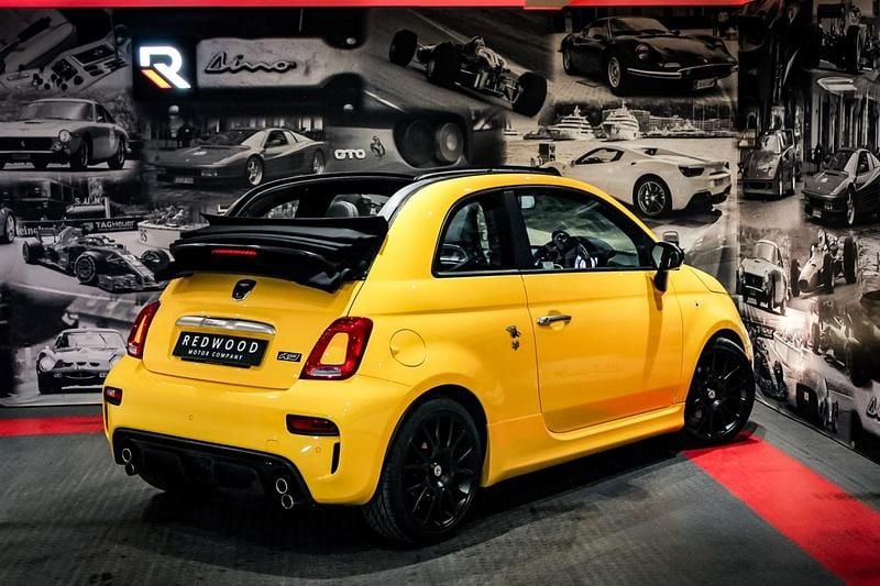Used Abarth 595 Pista 165 HP (121 kW) 2021 Yellow Cabriolet