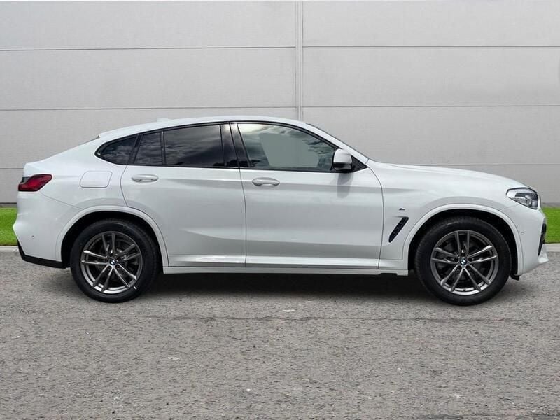 White Used 2021 BMW X4 M Sport SUV | £28,945 (Good price) - Image 1/4