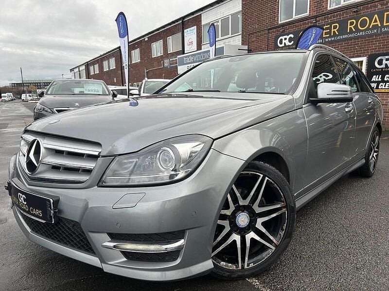Usado Mercedes C220 AMG 170 HP (125 kW) 2013 Prateado Carrinha