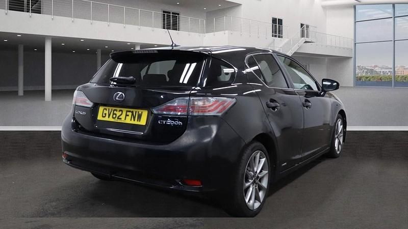 Used Lexus CT200h 2012 Black Hatchback